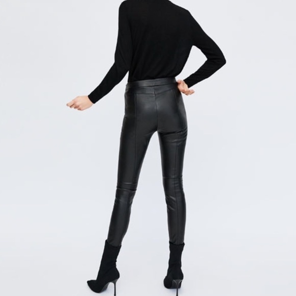 Zara Pants - Zara vegan leather pants